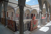 Cappadocia, Mustafapasa village, greek house now housing a traditional carpet centre